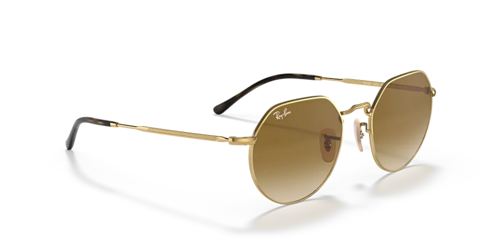Ray ban RB3565 JACK 927533 53 G Unisex Güneş Gözlüğü 53-20 /145 - Altın