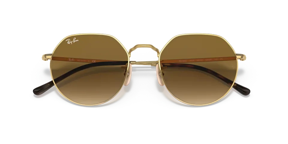 Ray ban RB3565 JACK 927533 53 G Unisex Güneş Gözlüğü 53-20 /145 - Altın