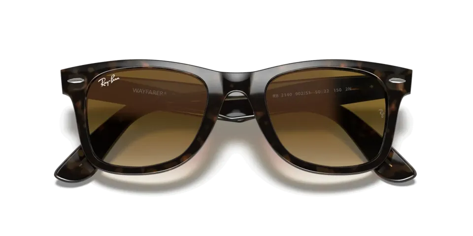 Ray Ban RB 2140 WAYFARER Unisex Güneş Gözlüğü Tortoise Kahve - 50-22 /150